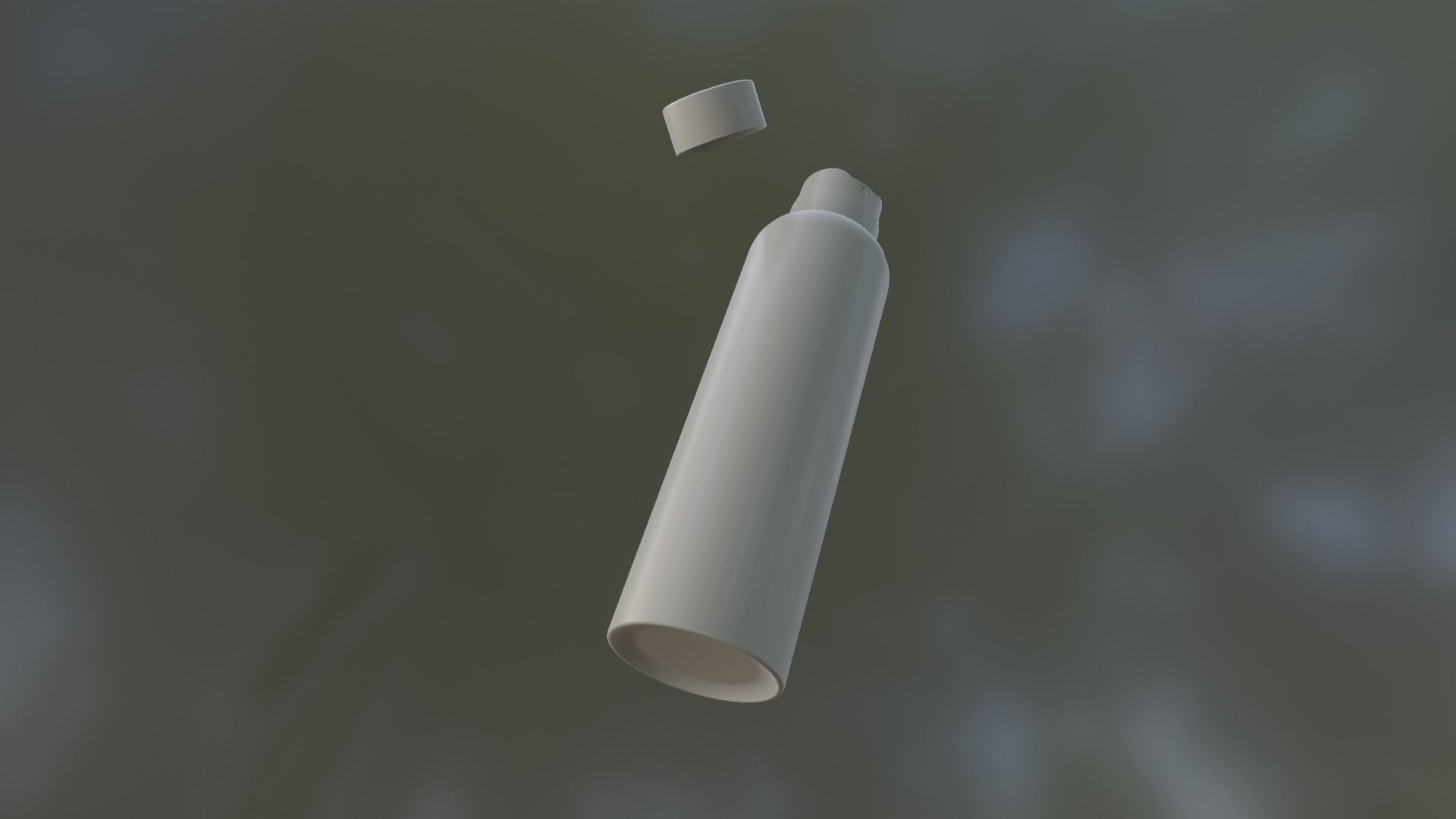 Deodorant Bottle - Game Asset for mobile with PBR textures 3D model_2