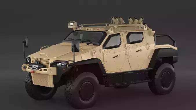 Yoruk Military Armored Vehicle