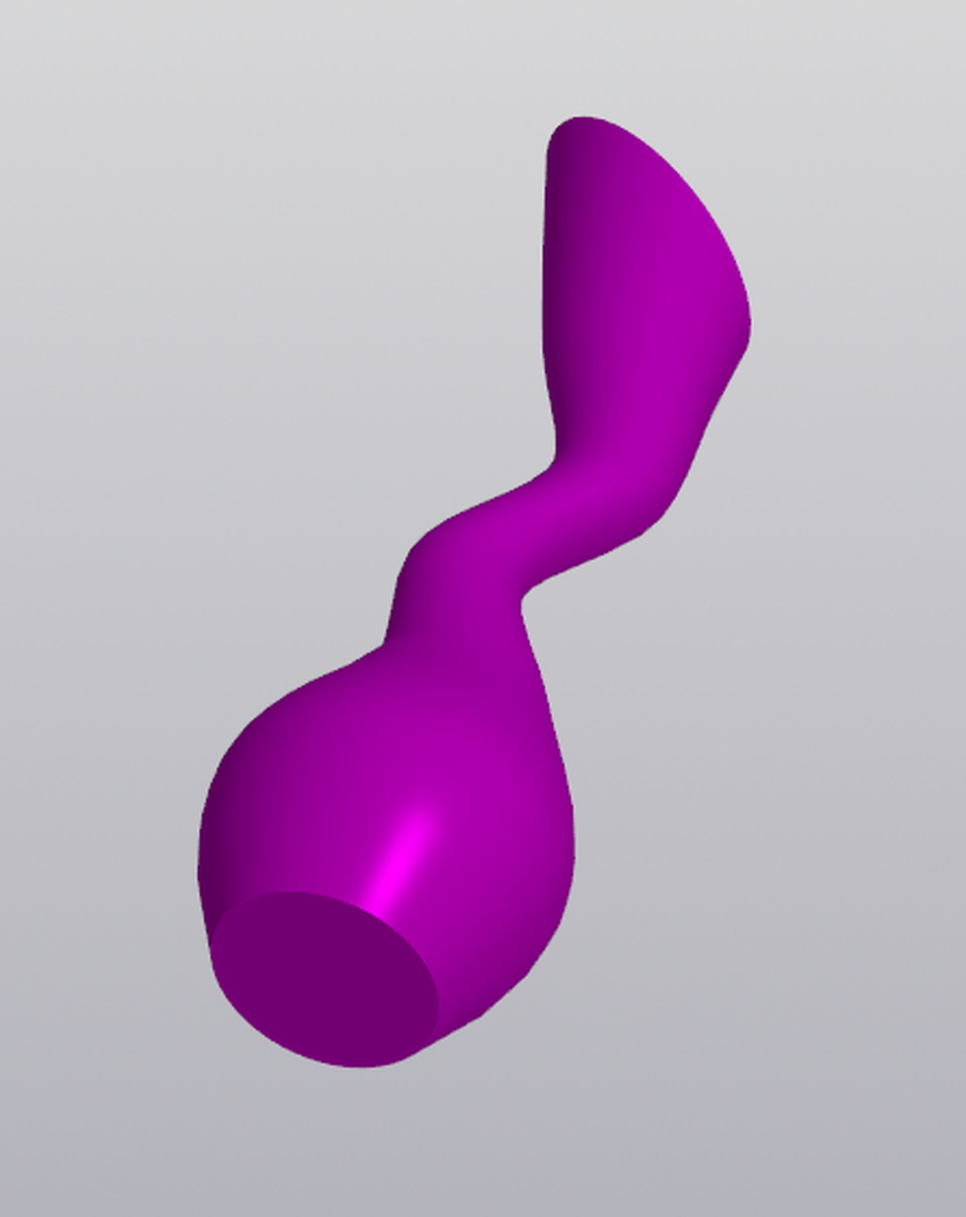 Decorative vase 3D print model_2
