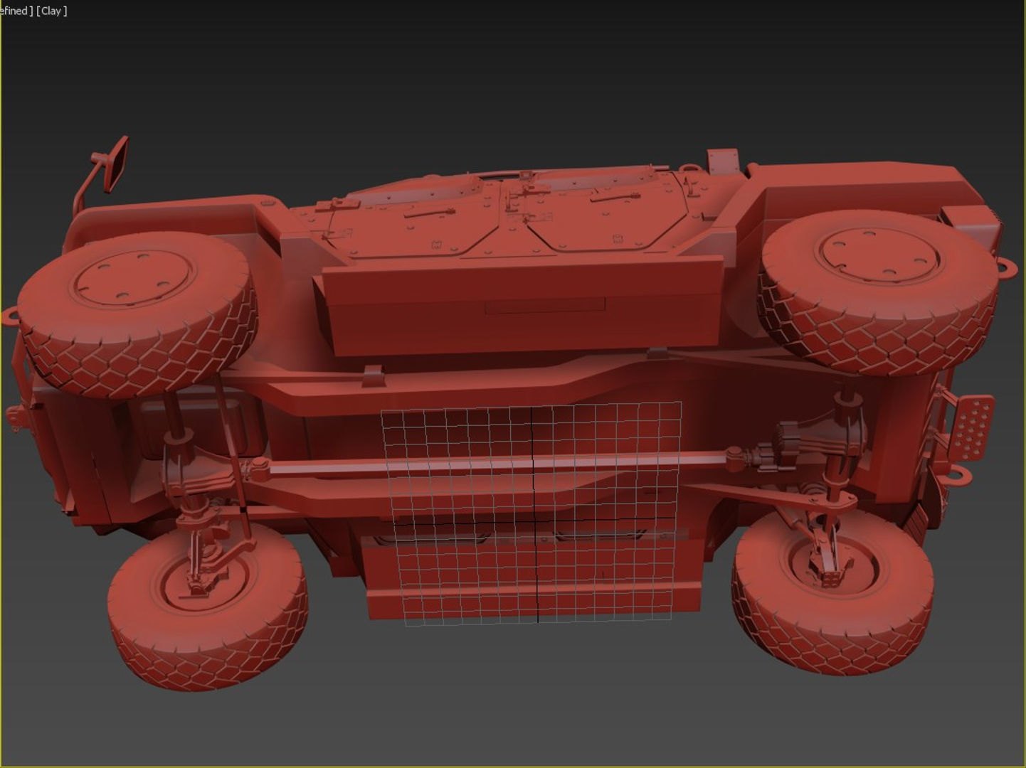 Yoruk Military Armored Vehicle 3D model_14