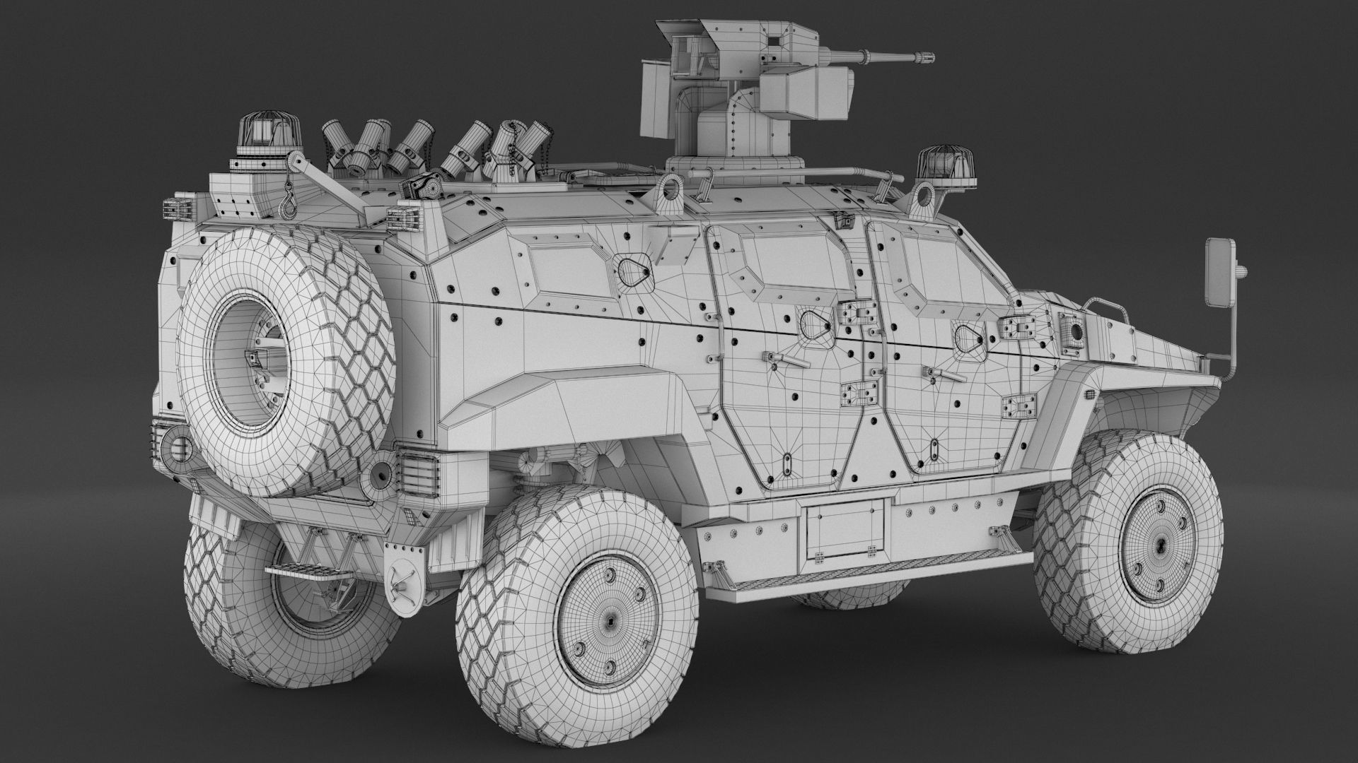 Yoruk Military Armored Vehicle 3D model_8