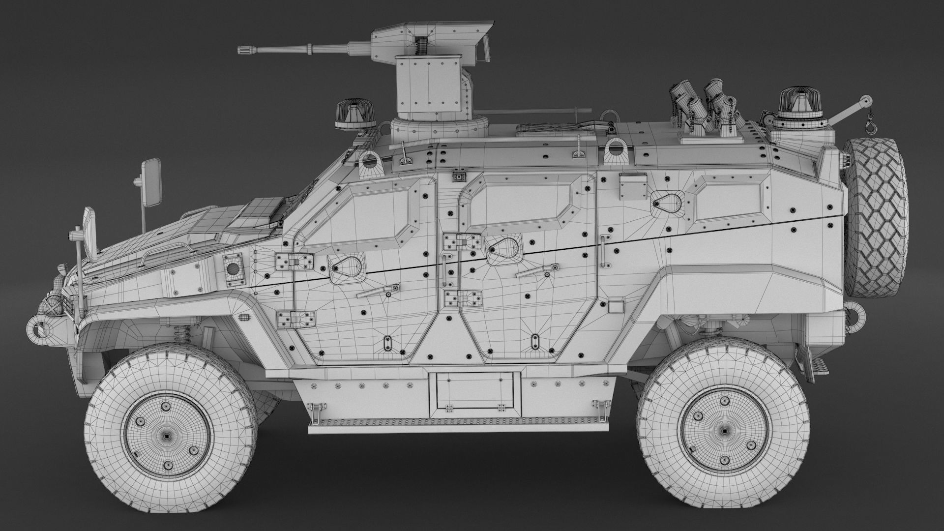 Yoruk Military Armored Vehicle 3D model_9