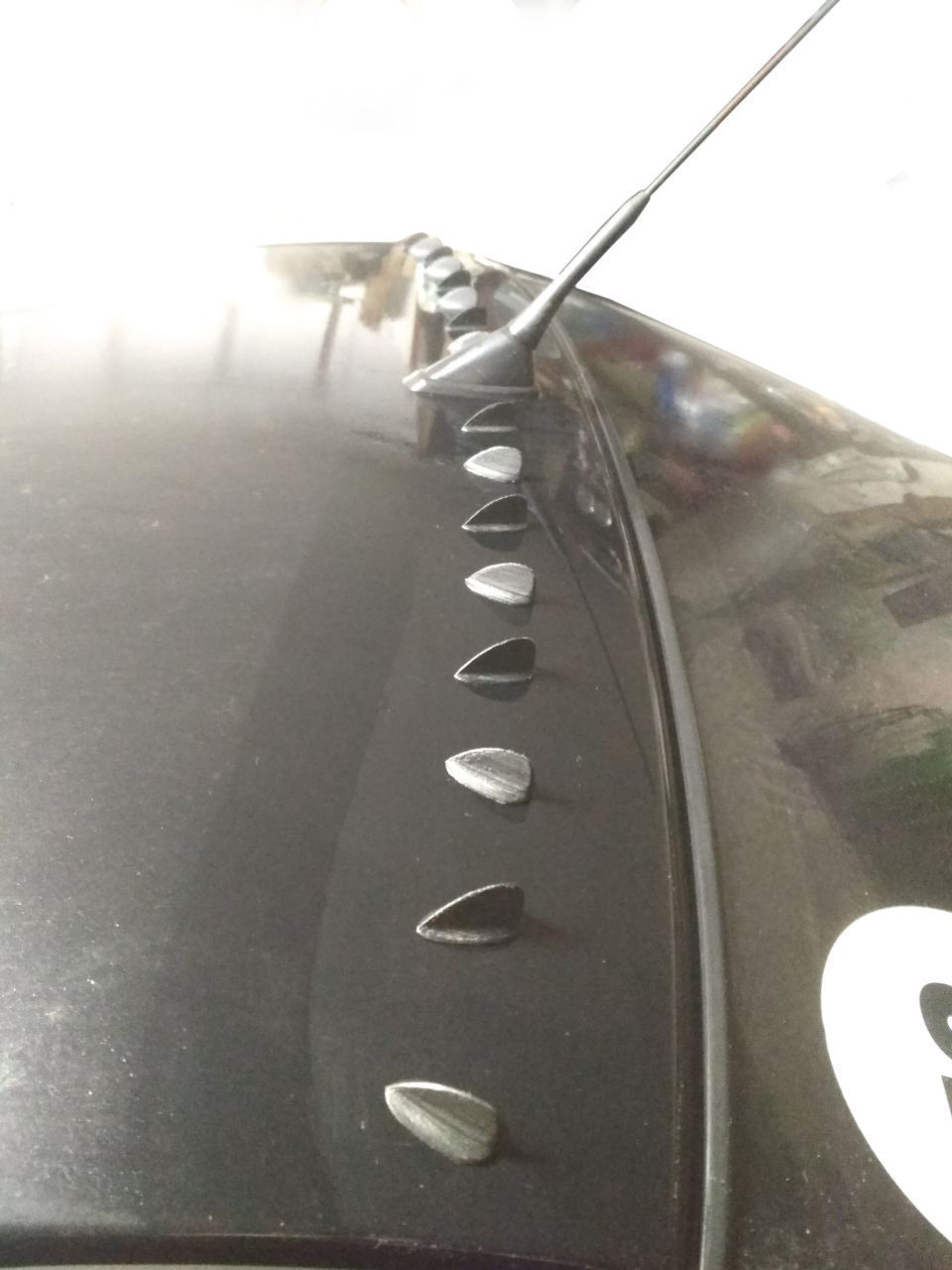 Vortex generator 3d printable Mitsubishi Lancer EVO alternative 3D print model_10