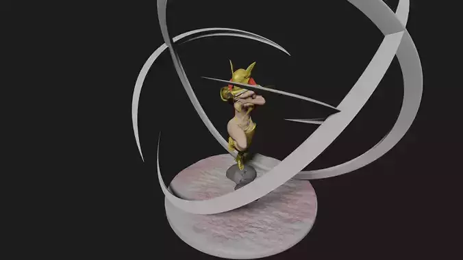 Malenia Thot Goddess 3D print model