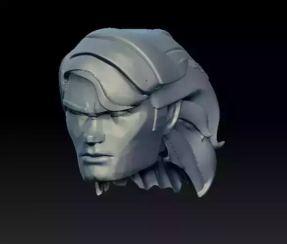 Clone Wars Anakin Head 3D print model