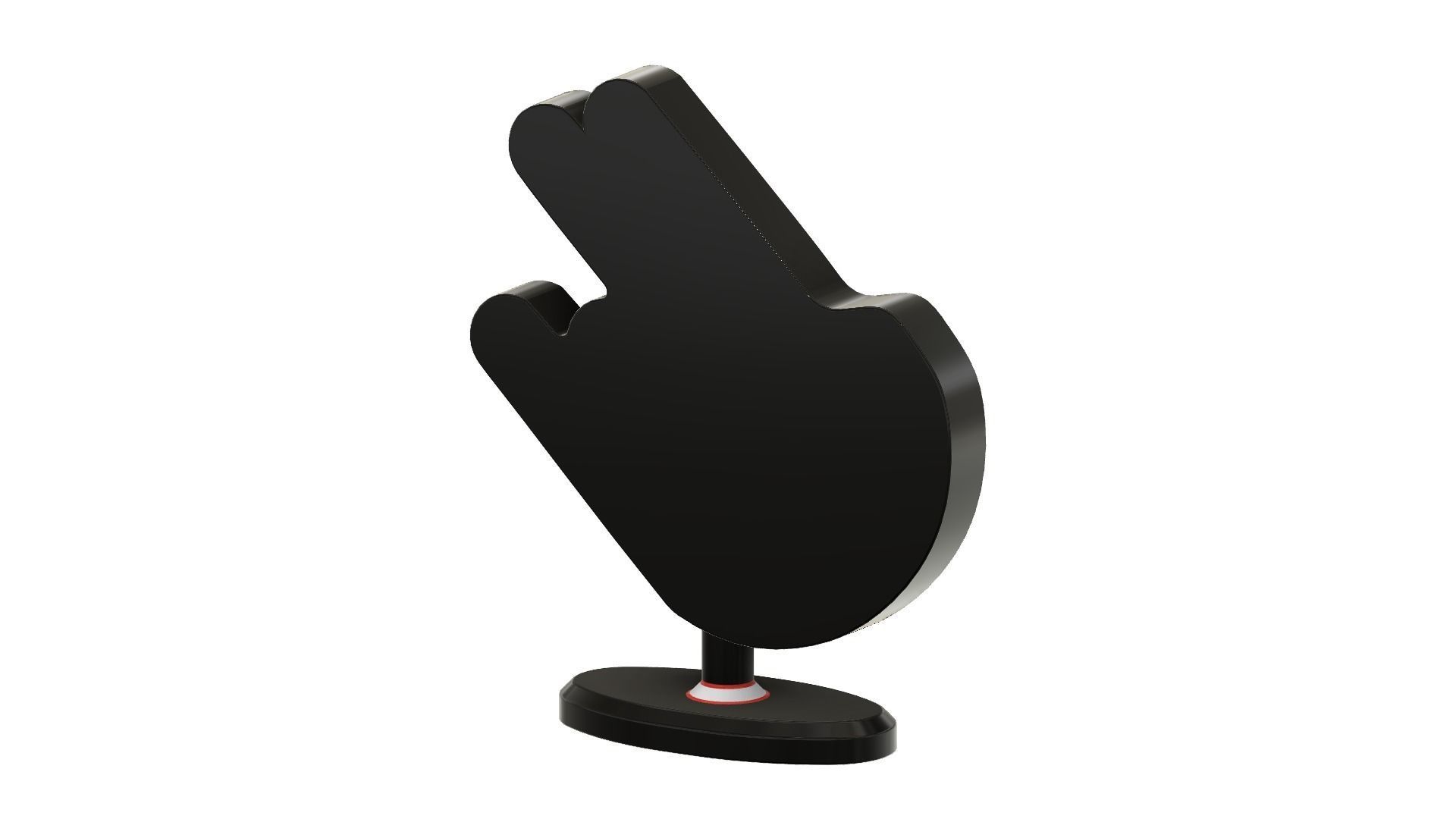 JDM Hand Stand Logo 3D model 3D printable | CGTrader