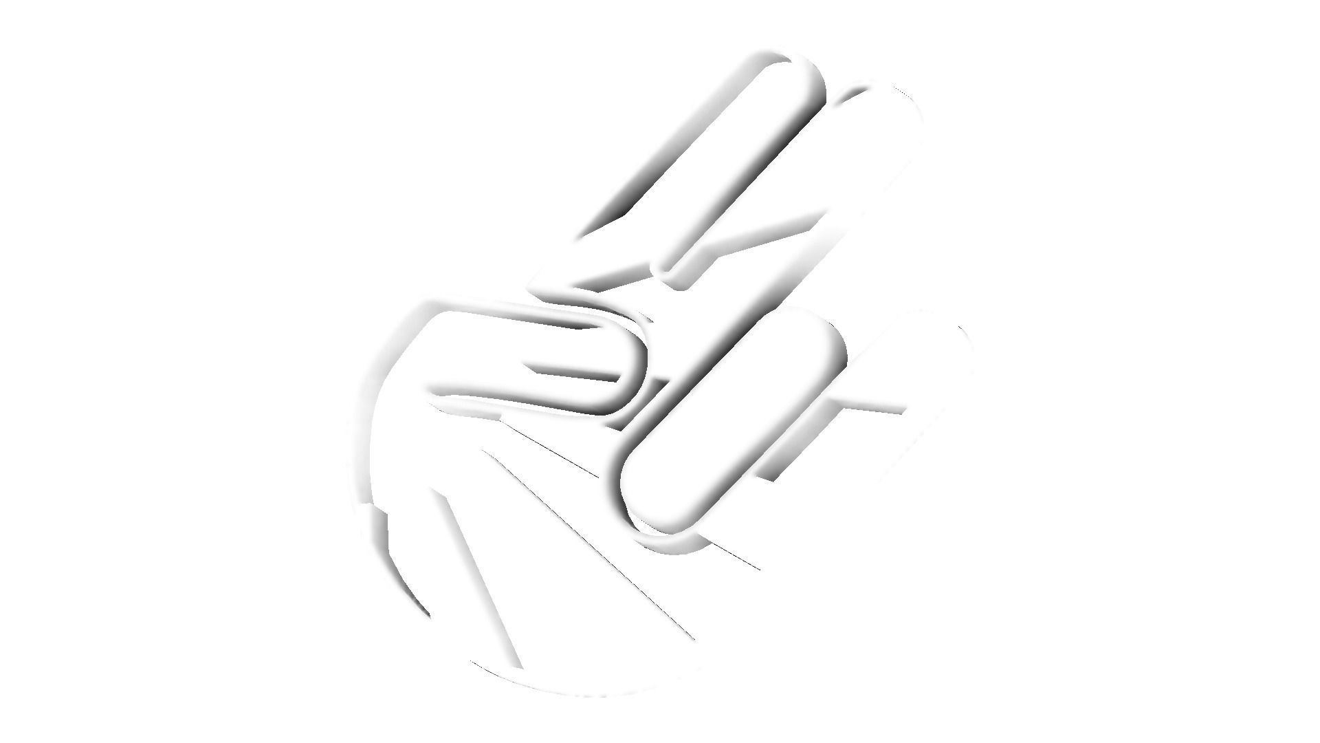 JDM Hand Stand Logo 3D model 3D printable | CGTrader