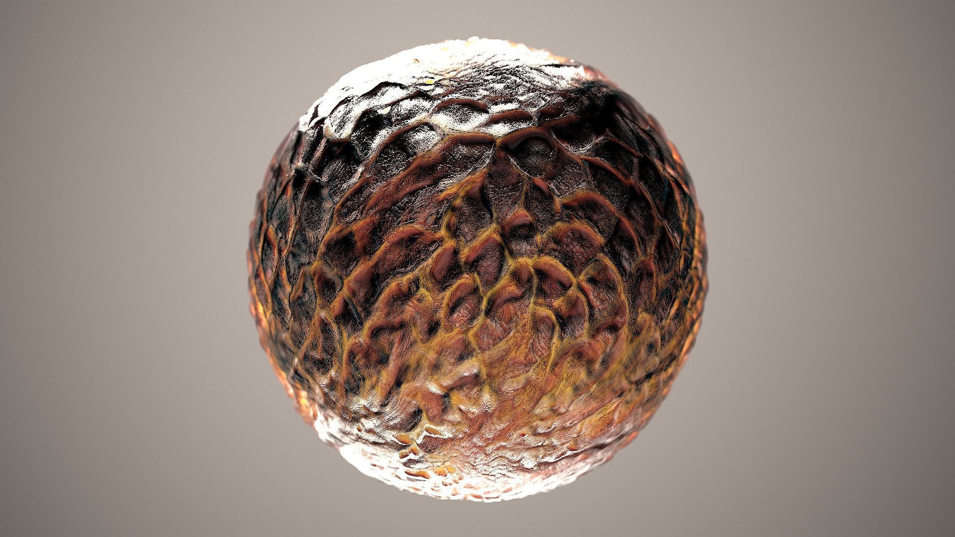 10 Materials Skin Dragon Seamless PBR Volume 9 Texture_1