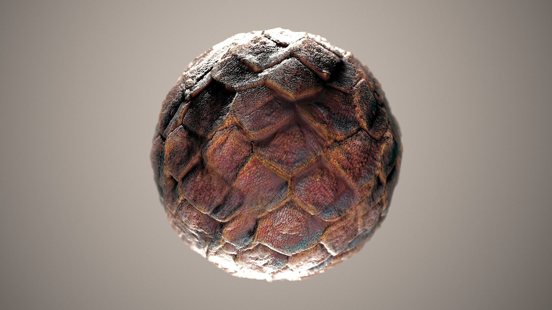10 Materials Skin Dragon Seamless PBR Volume 9 Texture_6