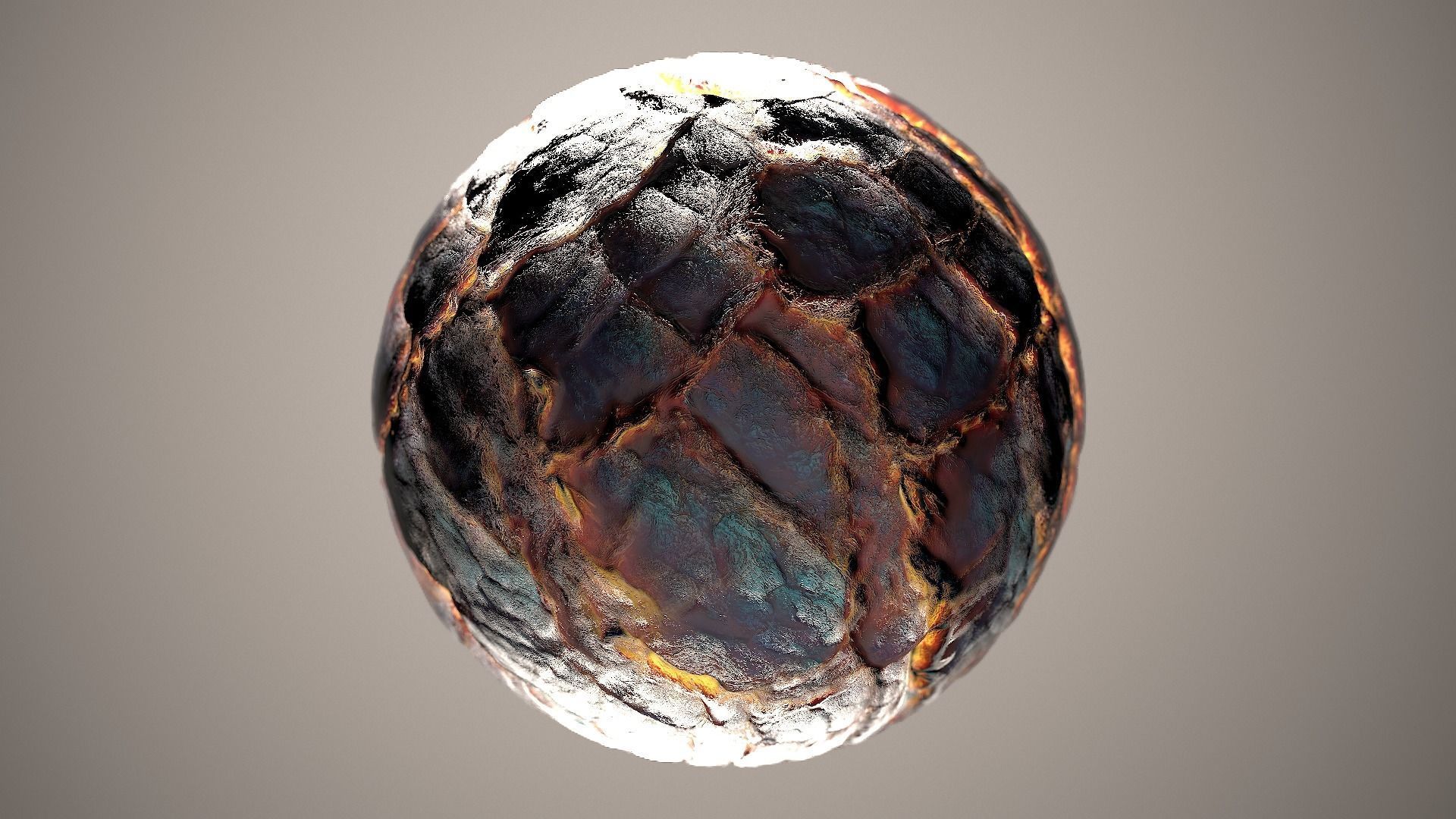 10 Materials Skin Dragon Seamless PBR Volume 9 Texture_10