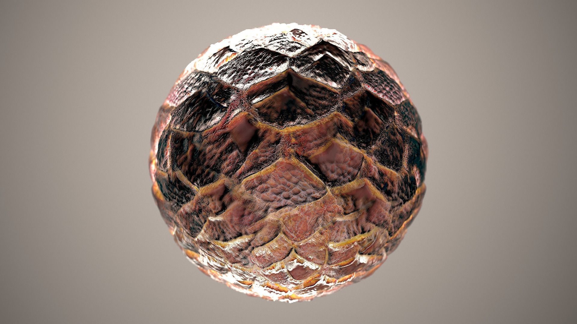 10 Materials Skin Dragon Seamless PBR Volume 9 Texture_5