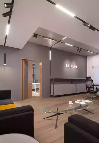 Track Light Office render