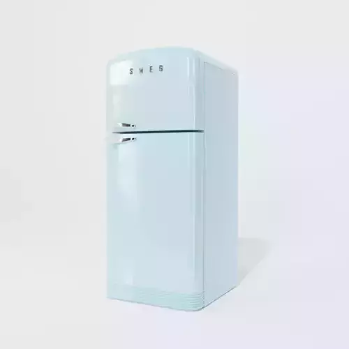 Classic Smeg Fridge 3D model