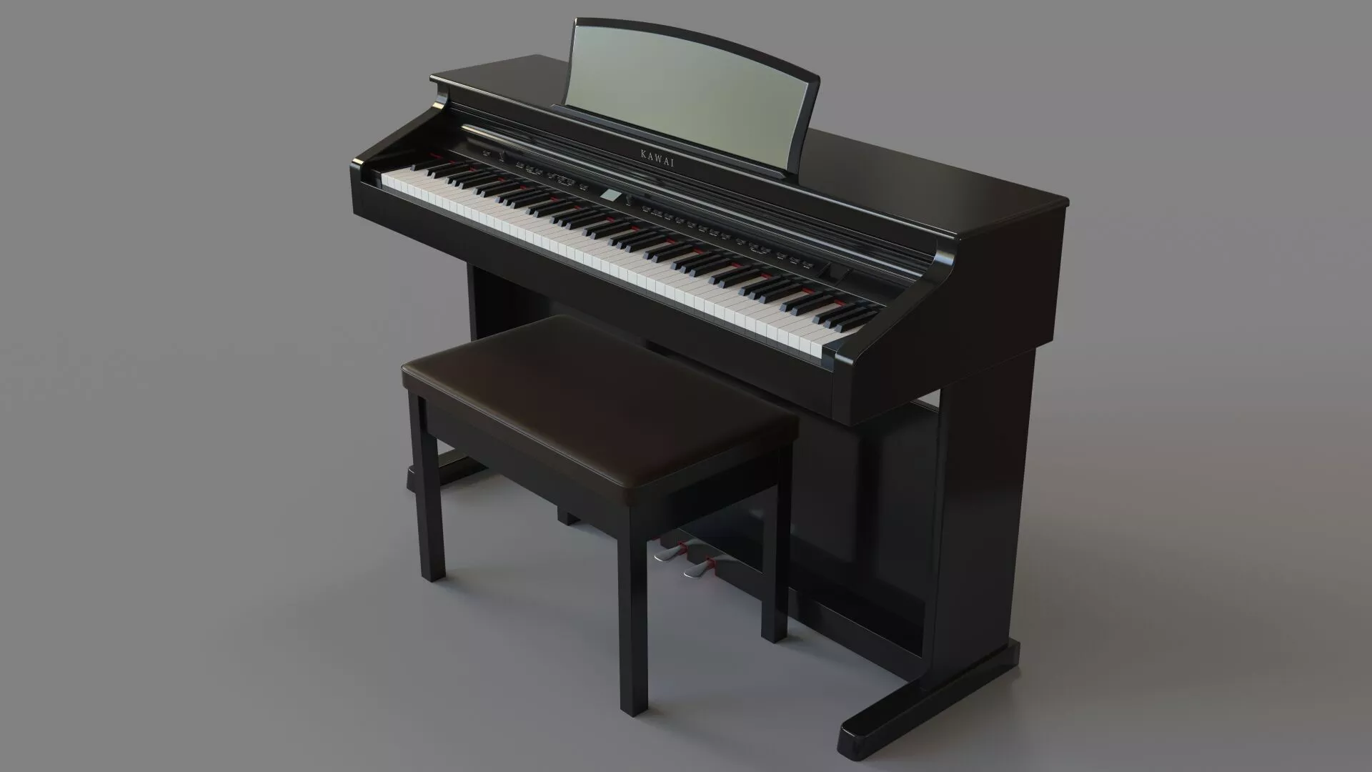 Kawai KDP 120 Digital Piano 3D model