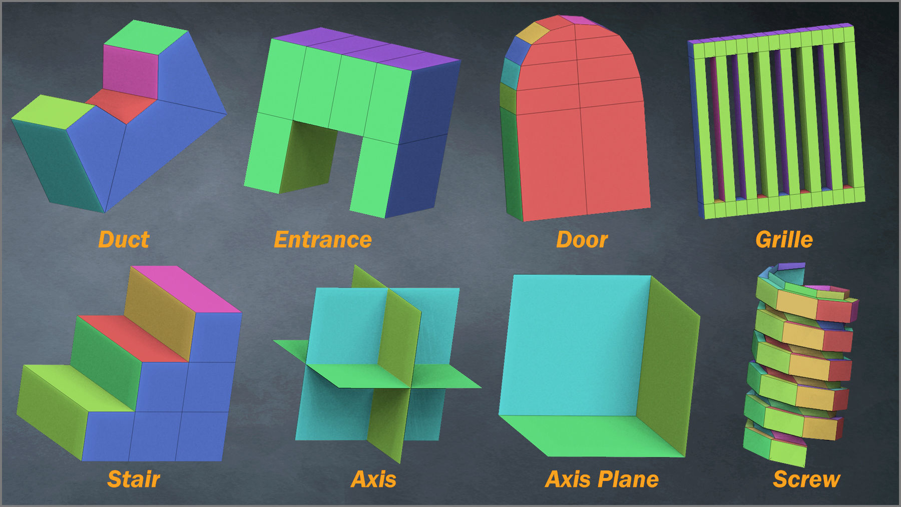 Power Shapes ZBrush Plugin 3D model_10
