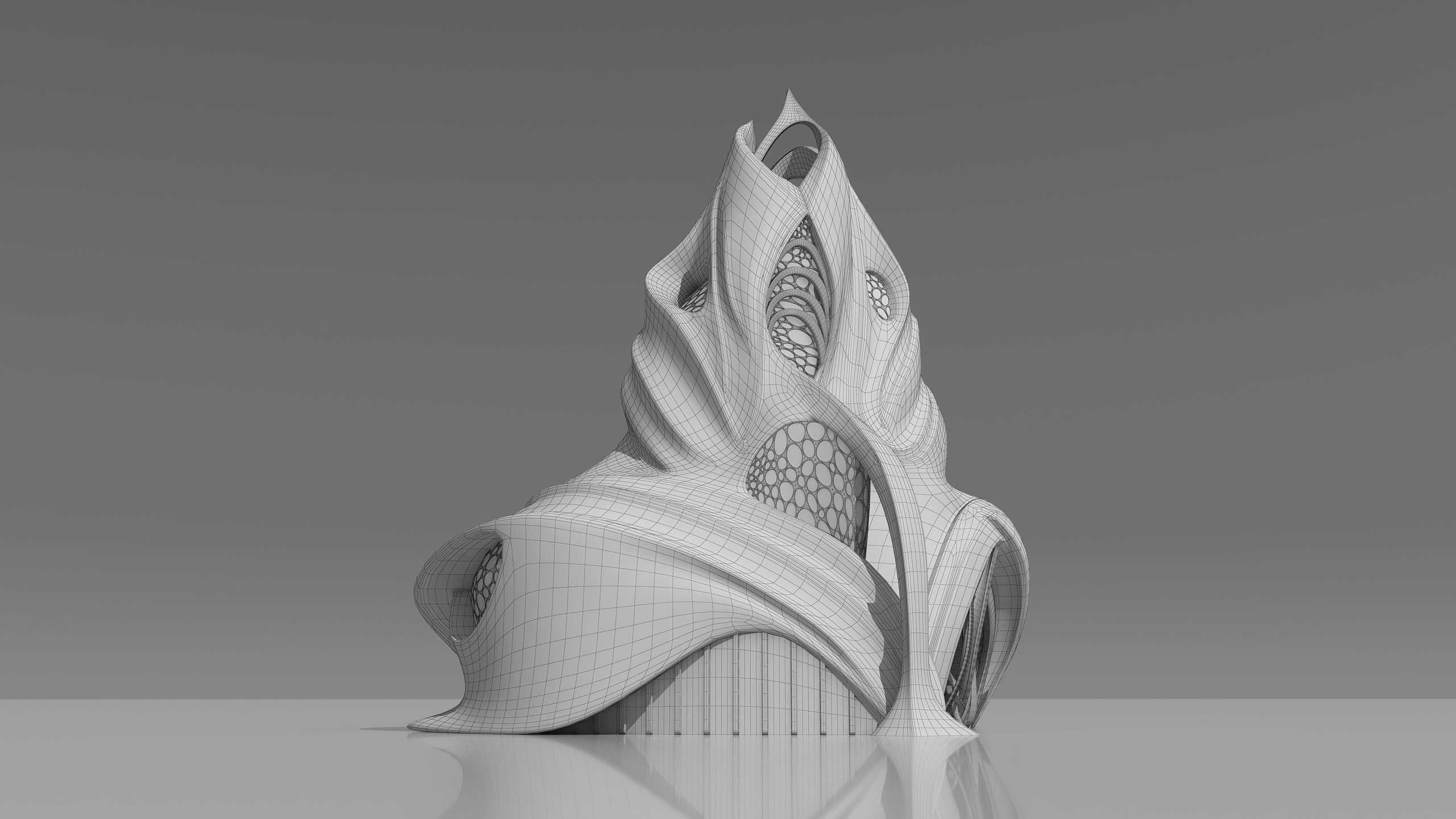 0134 - Futuristic House 3D model_14