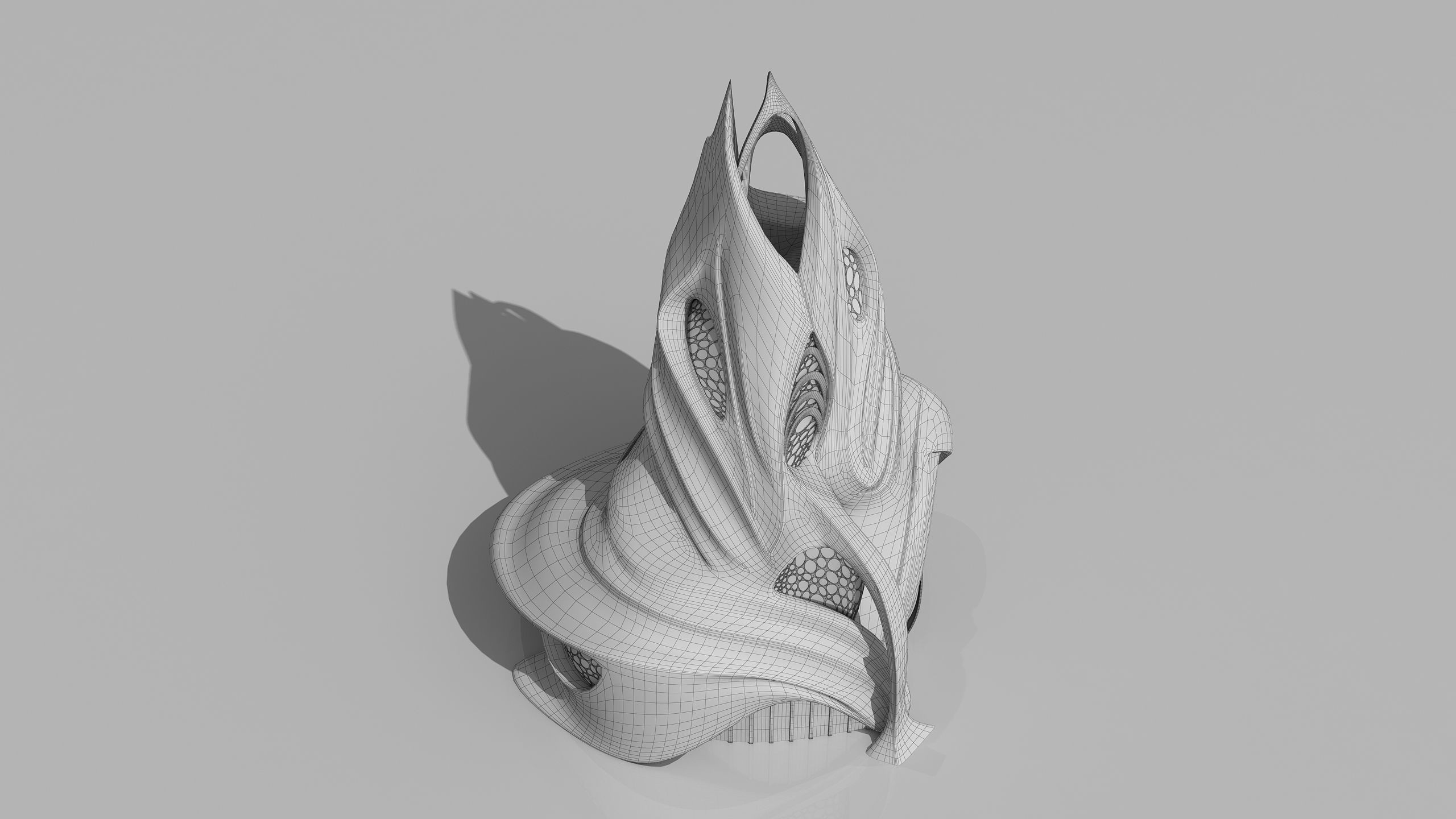 0134 - Futuristic House 3D model_19