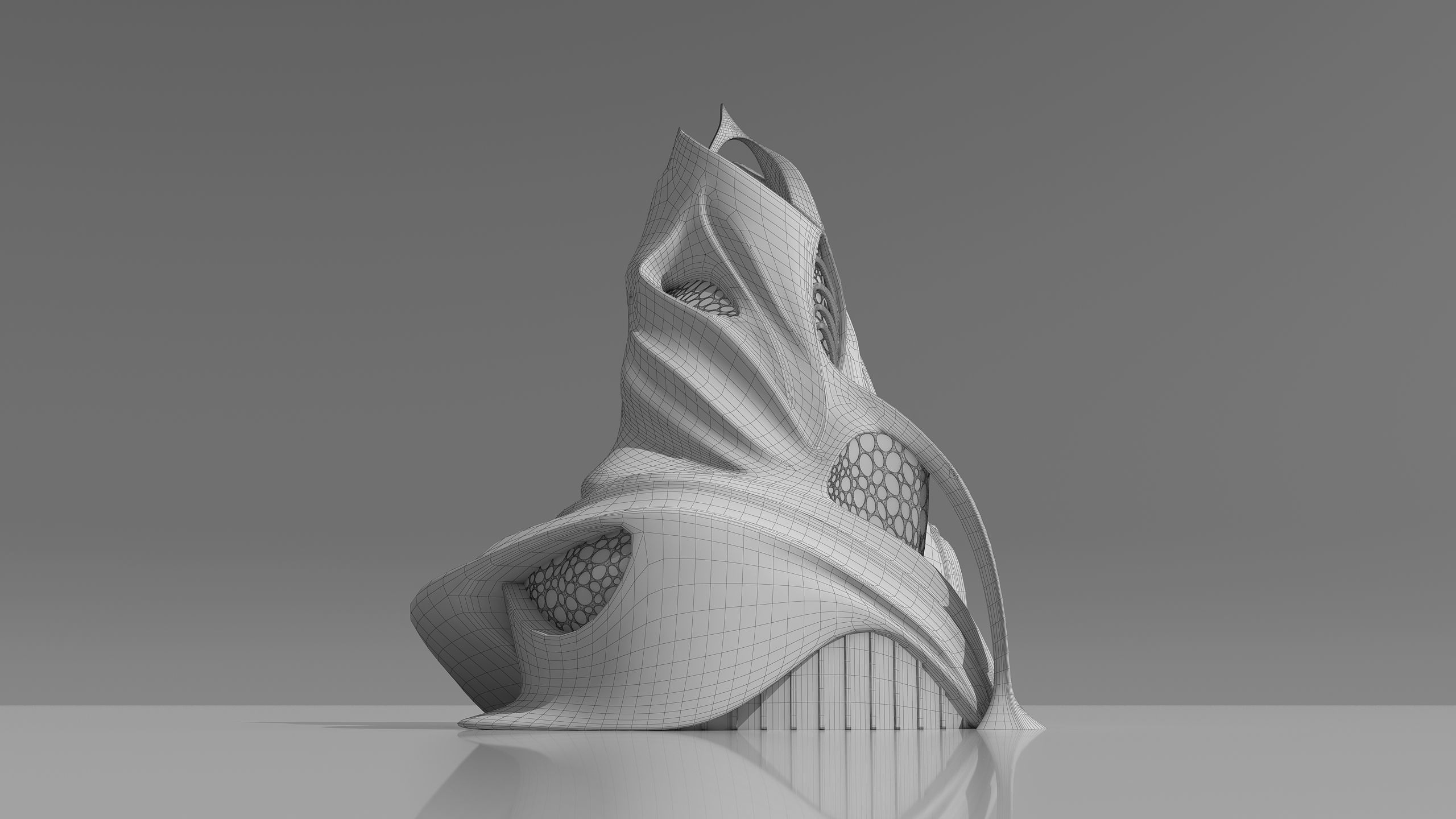 0134 - Futuristic House 3D model_18
