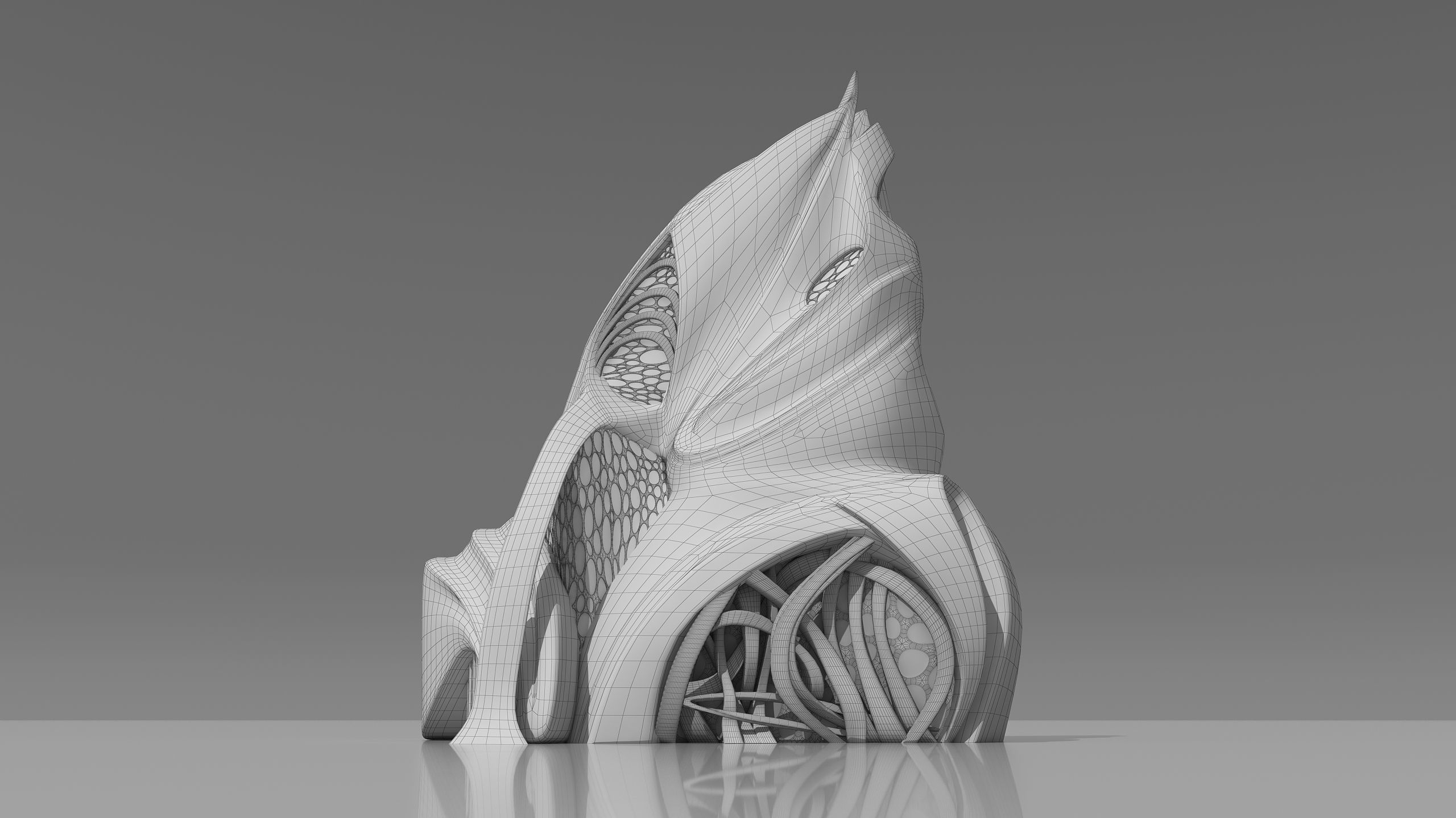 0134 - Futuristic House 3D model_15