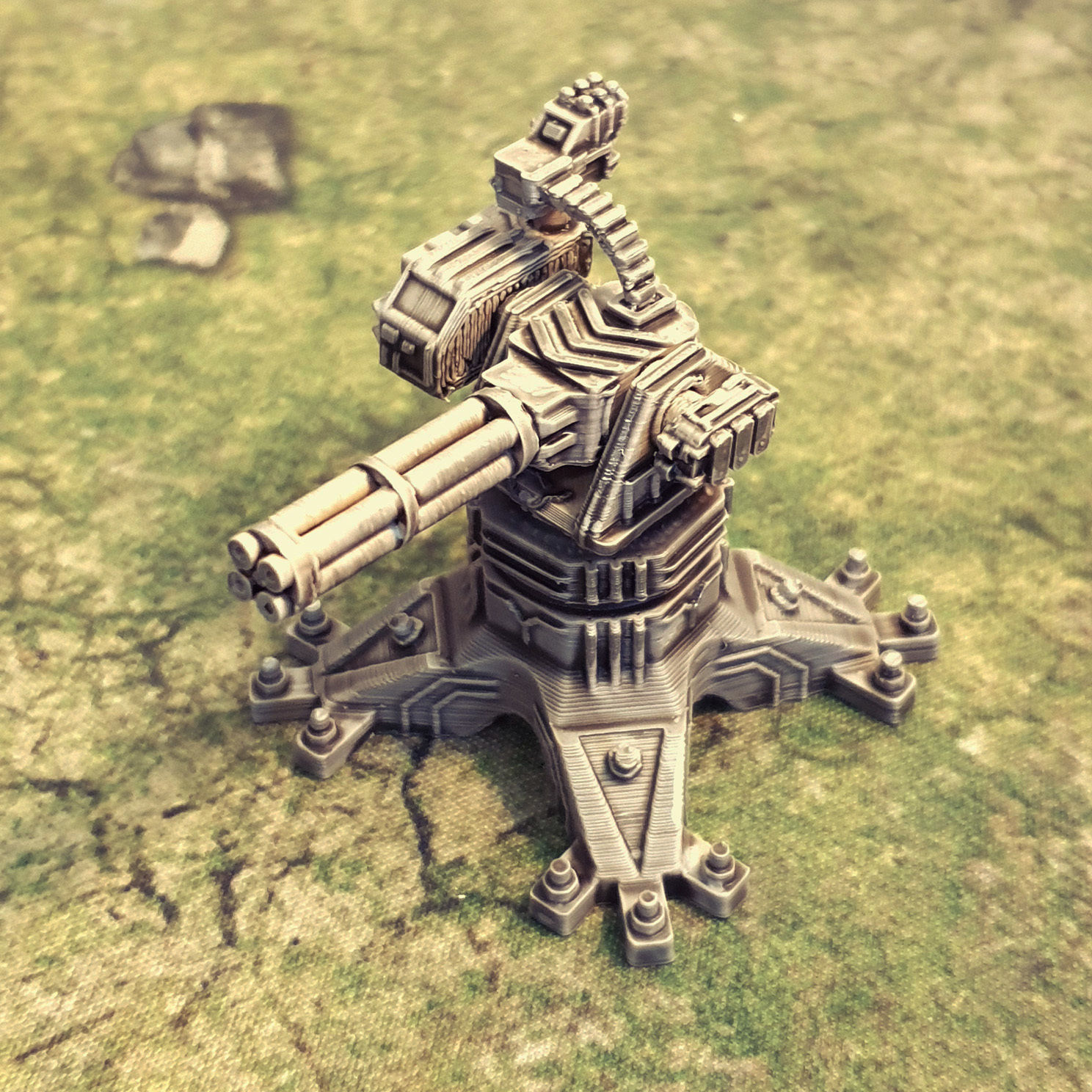 Defence turret 3D model_5