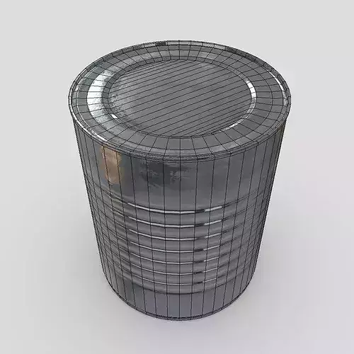 Tin Can 5 3D model 6