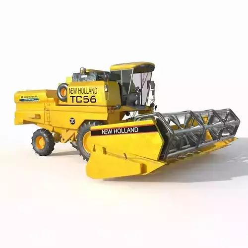  New Holland TC59 Harvester 3D model