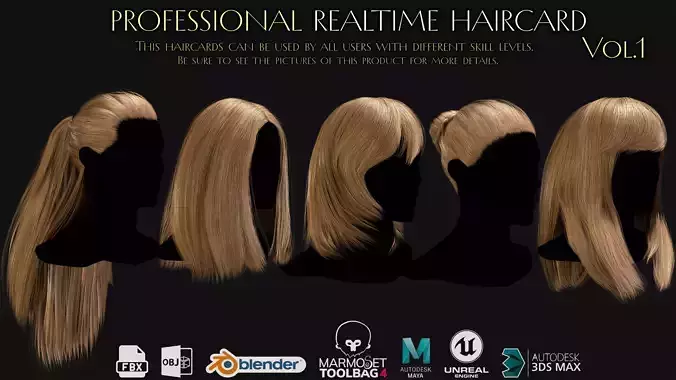 Professional Realtime Haircard  Vol 1
