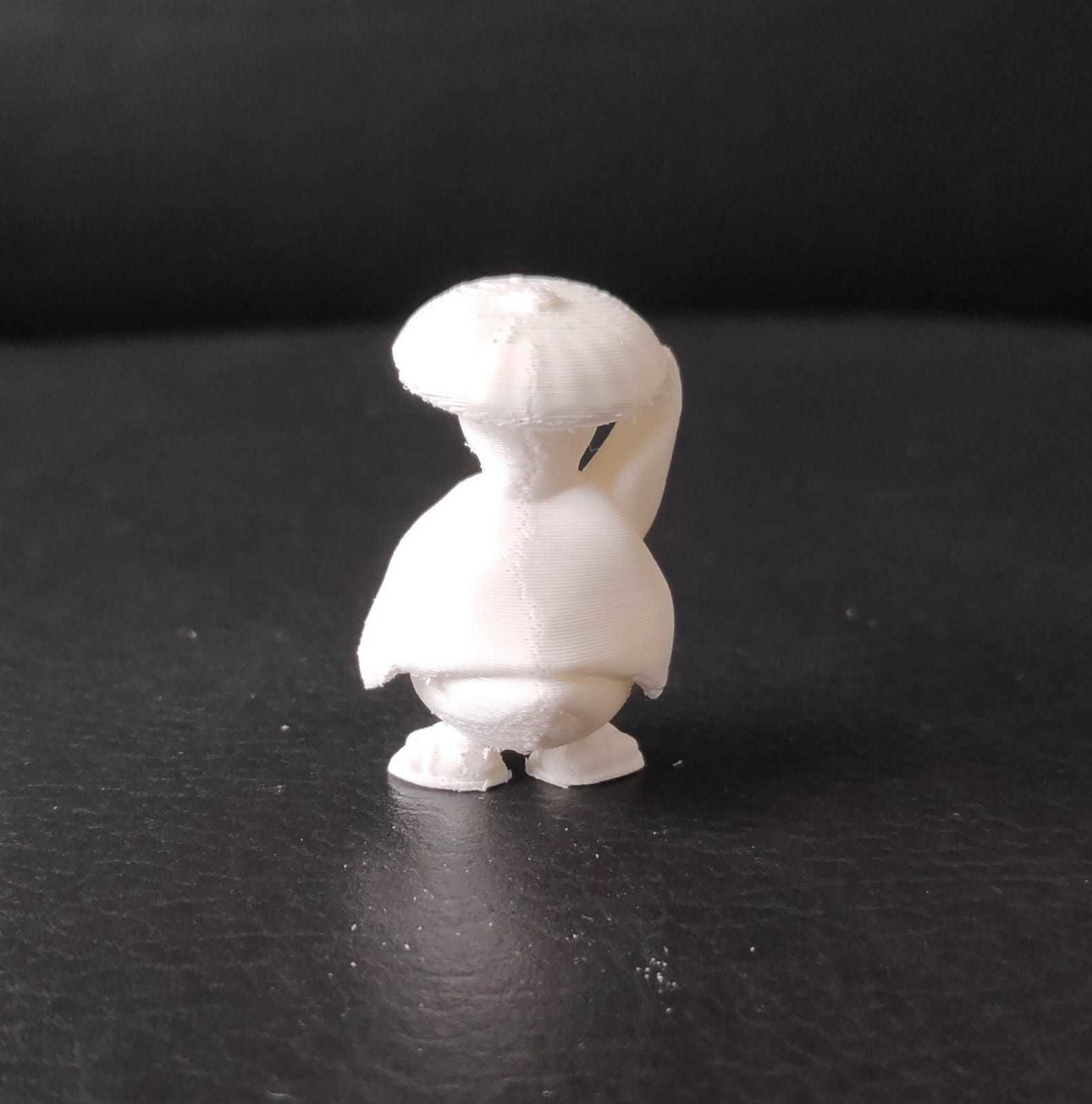 Duck Wearing Hat 3D print model_7
