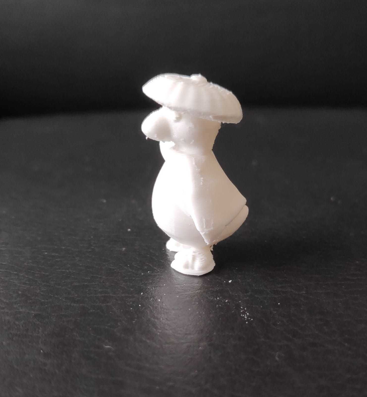 Duck Wearing Hat 3D print model_6