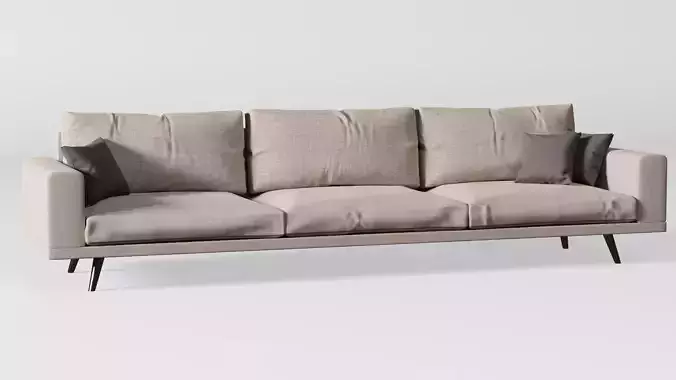 Modern Couch Sofa 3D model