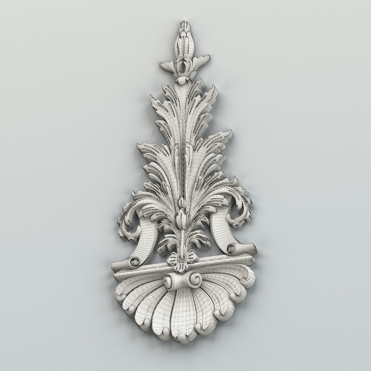 Decor vertical 021 3D model_7