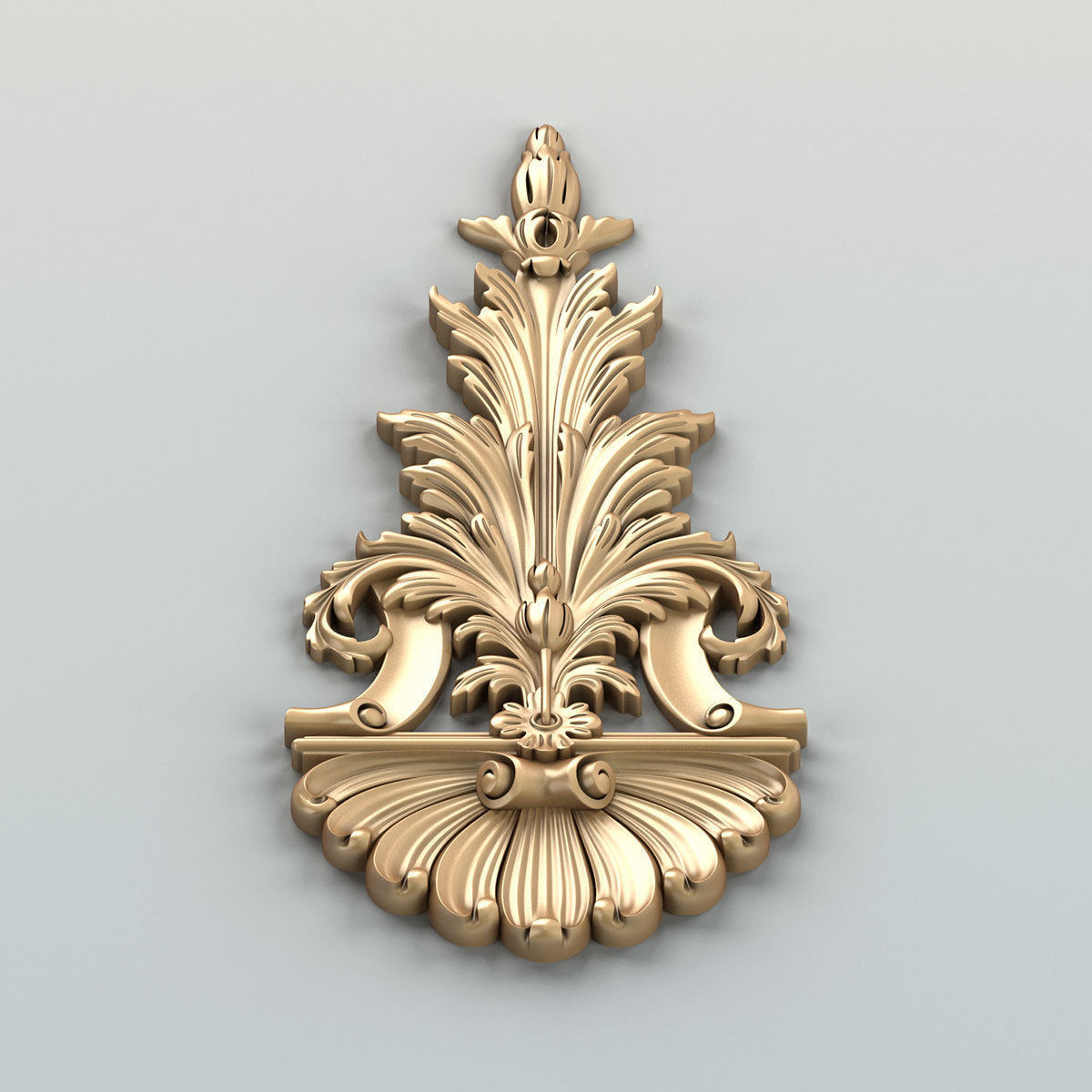 Decor vertical 021 3D model_3