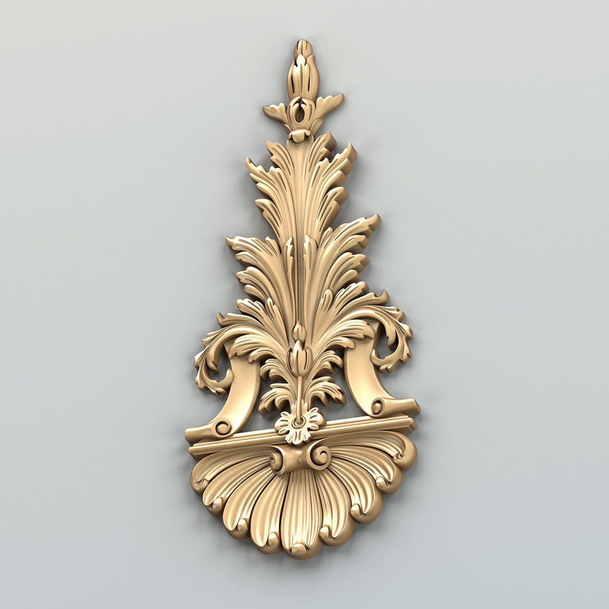 Decor vertical 021 3D model_4