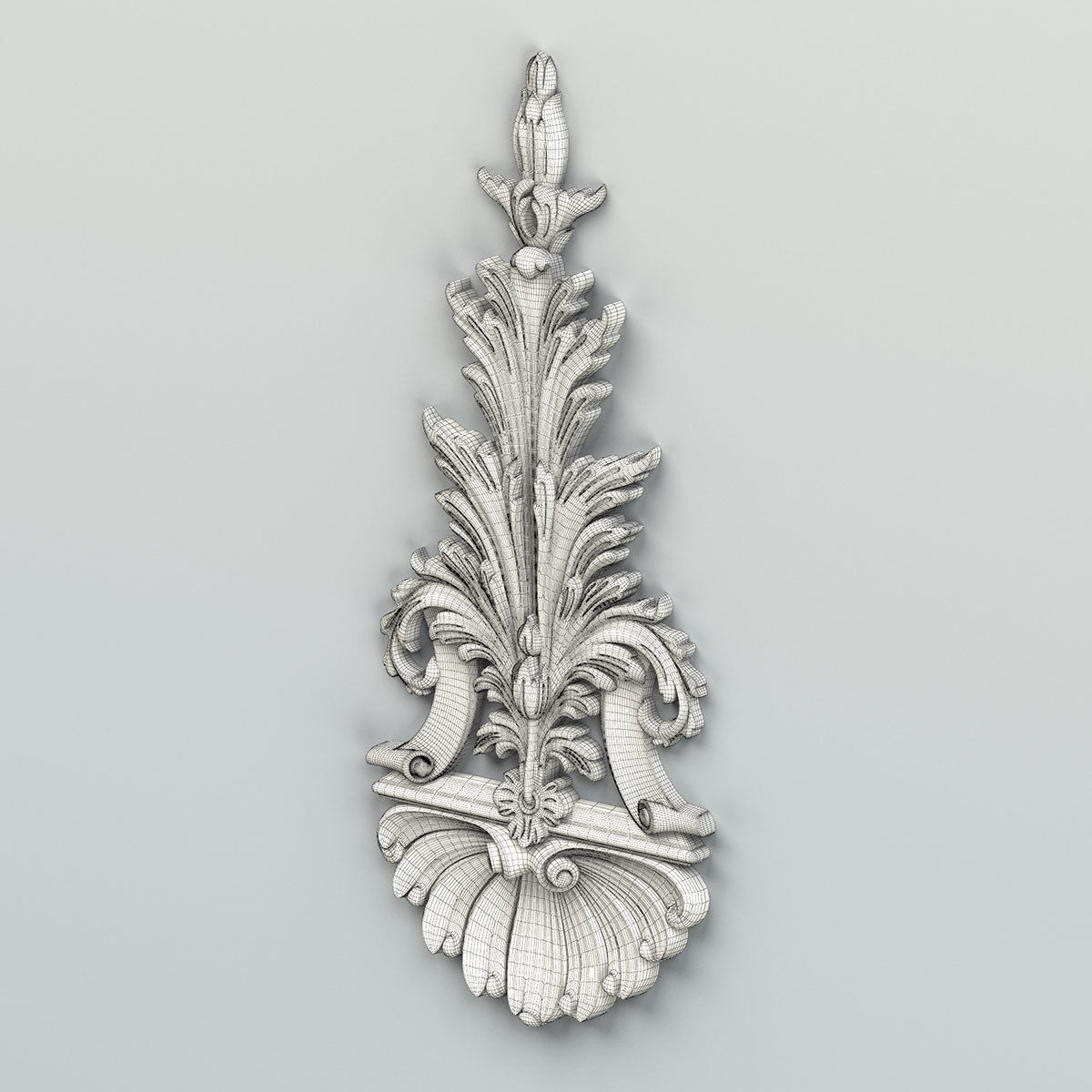 Decor vertical 021 3D model_6