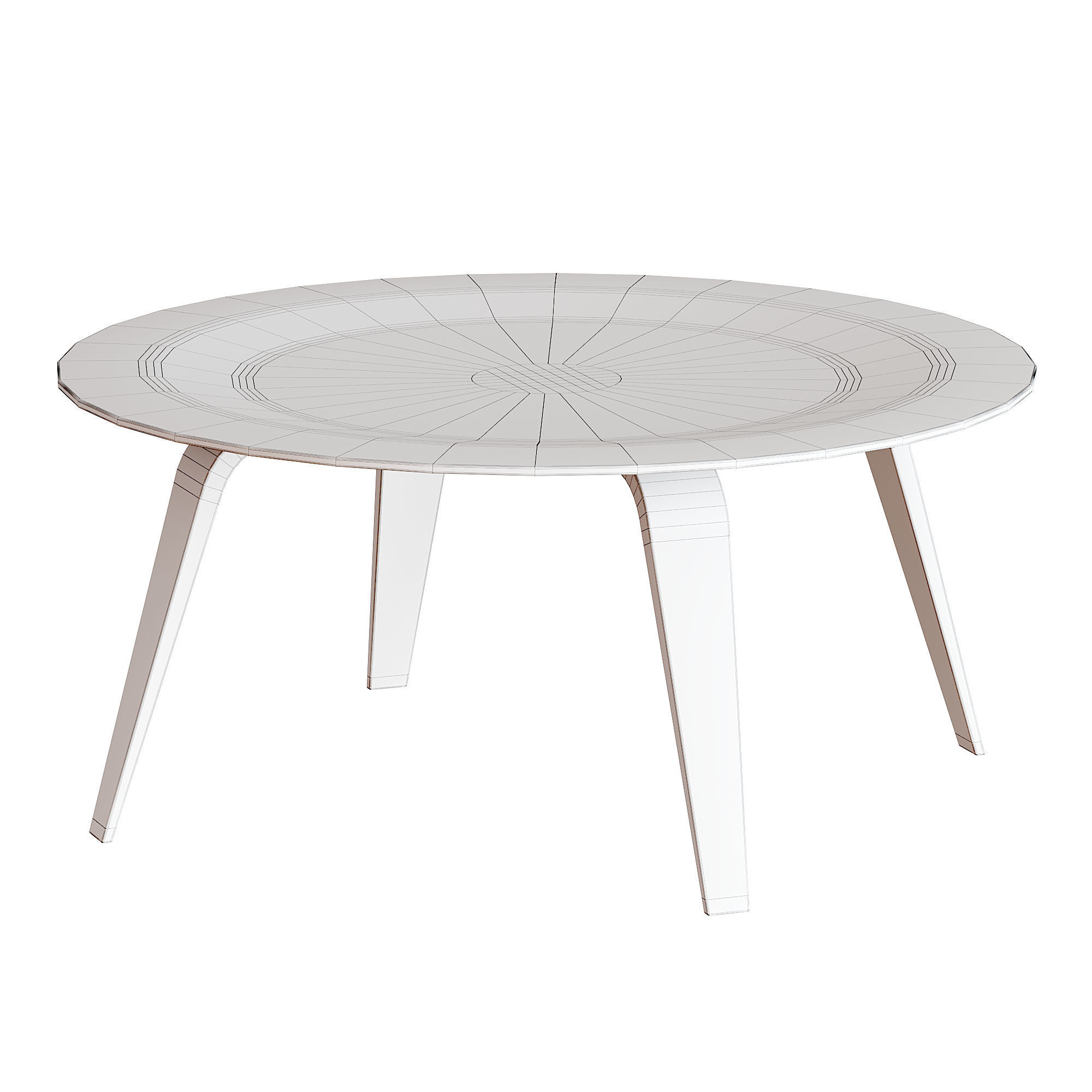 coffe table 3D model_3