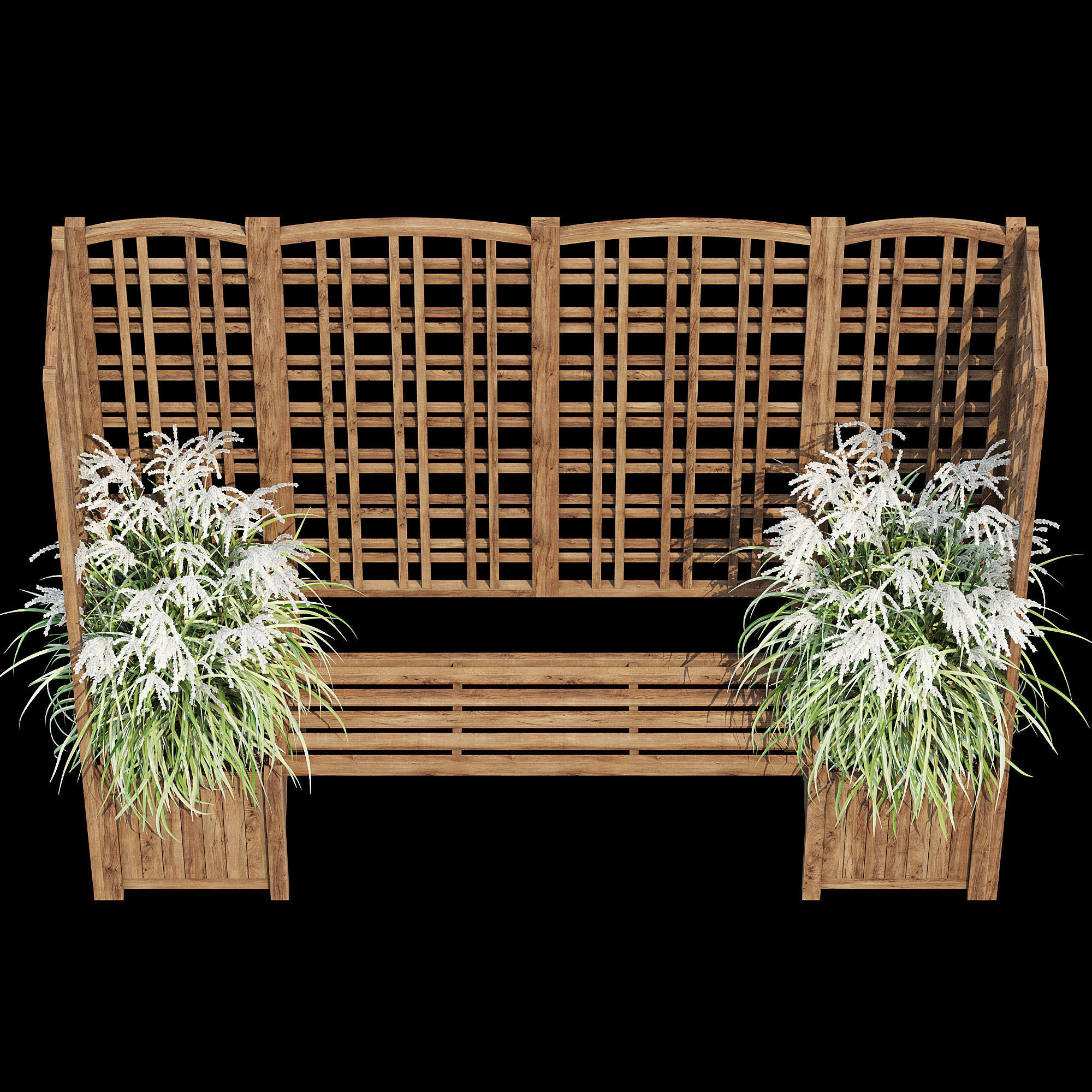 Eucalyptus grass 3D model_10