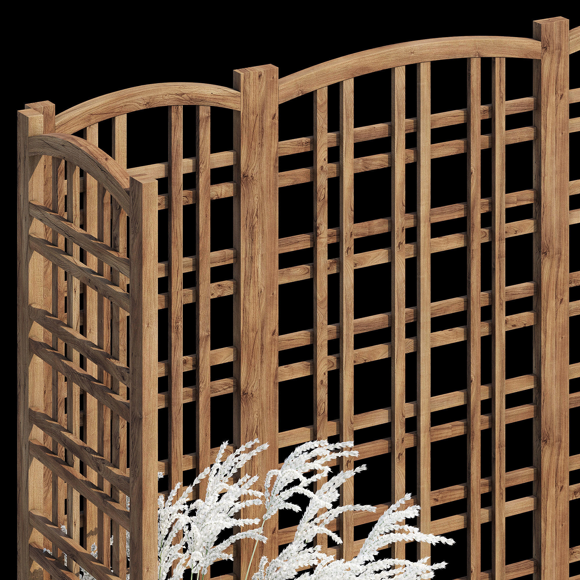 Eucalyptus grass 3D model_11