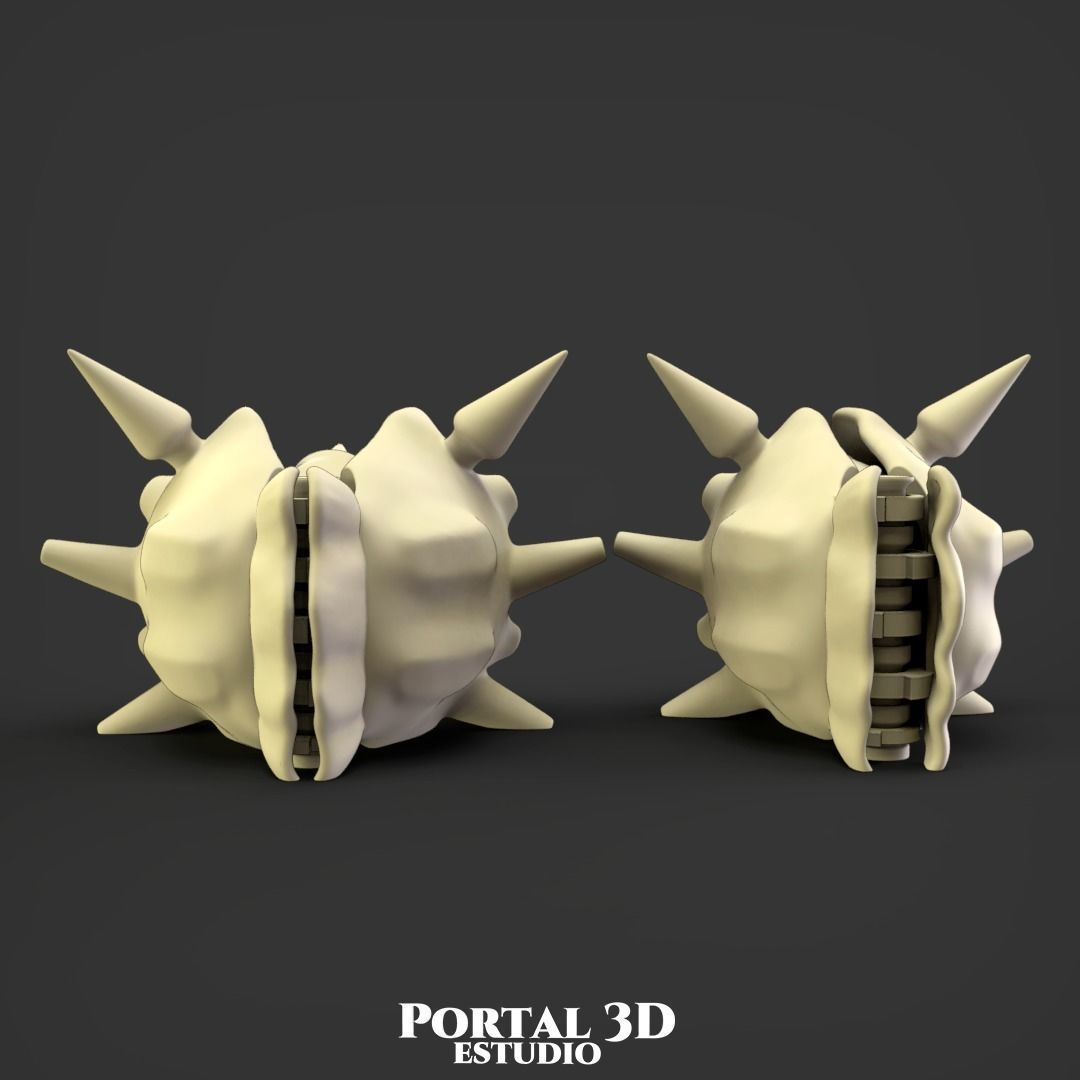 POKEMON CLOYSTER ARTICULATED 3D print model_7