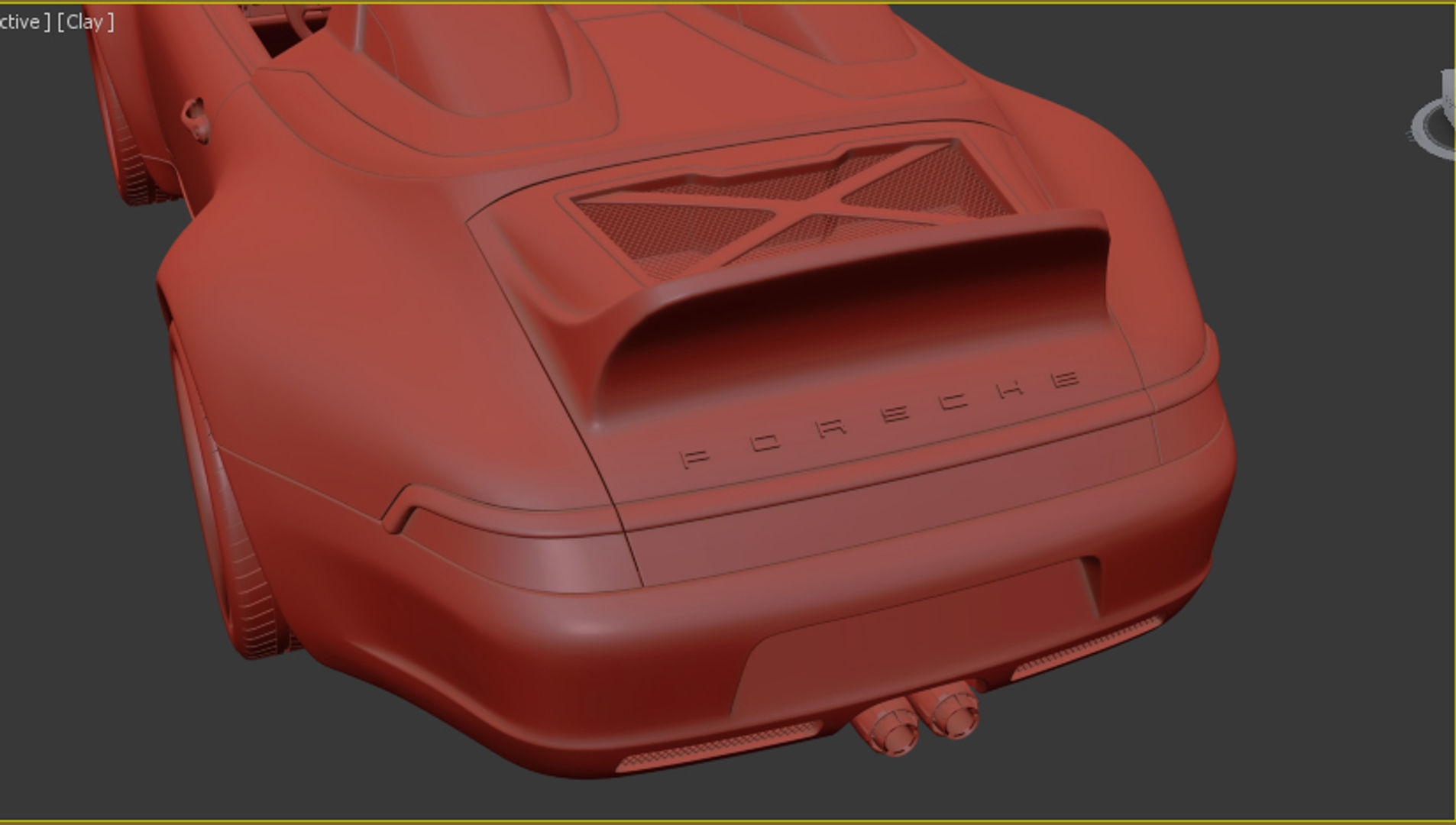 Porsche 993 Gunther Werks Speedster 3D model_13