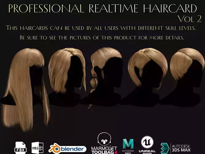 Professional Realtime Haircard Vol 2