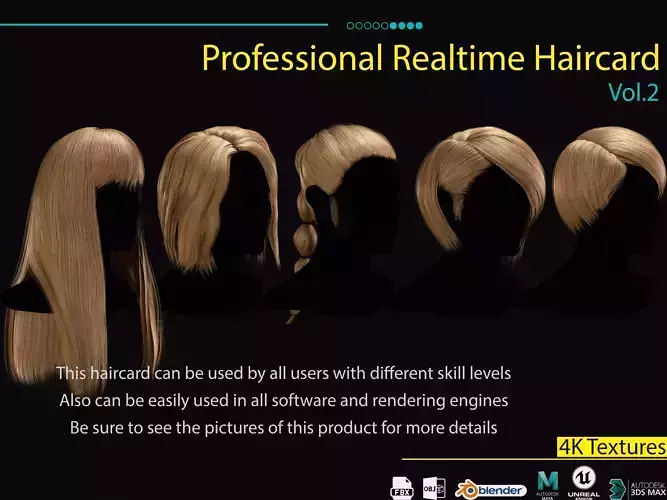 Professional Realtime Haircard Vol 2
