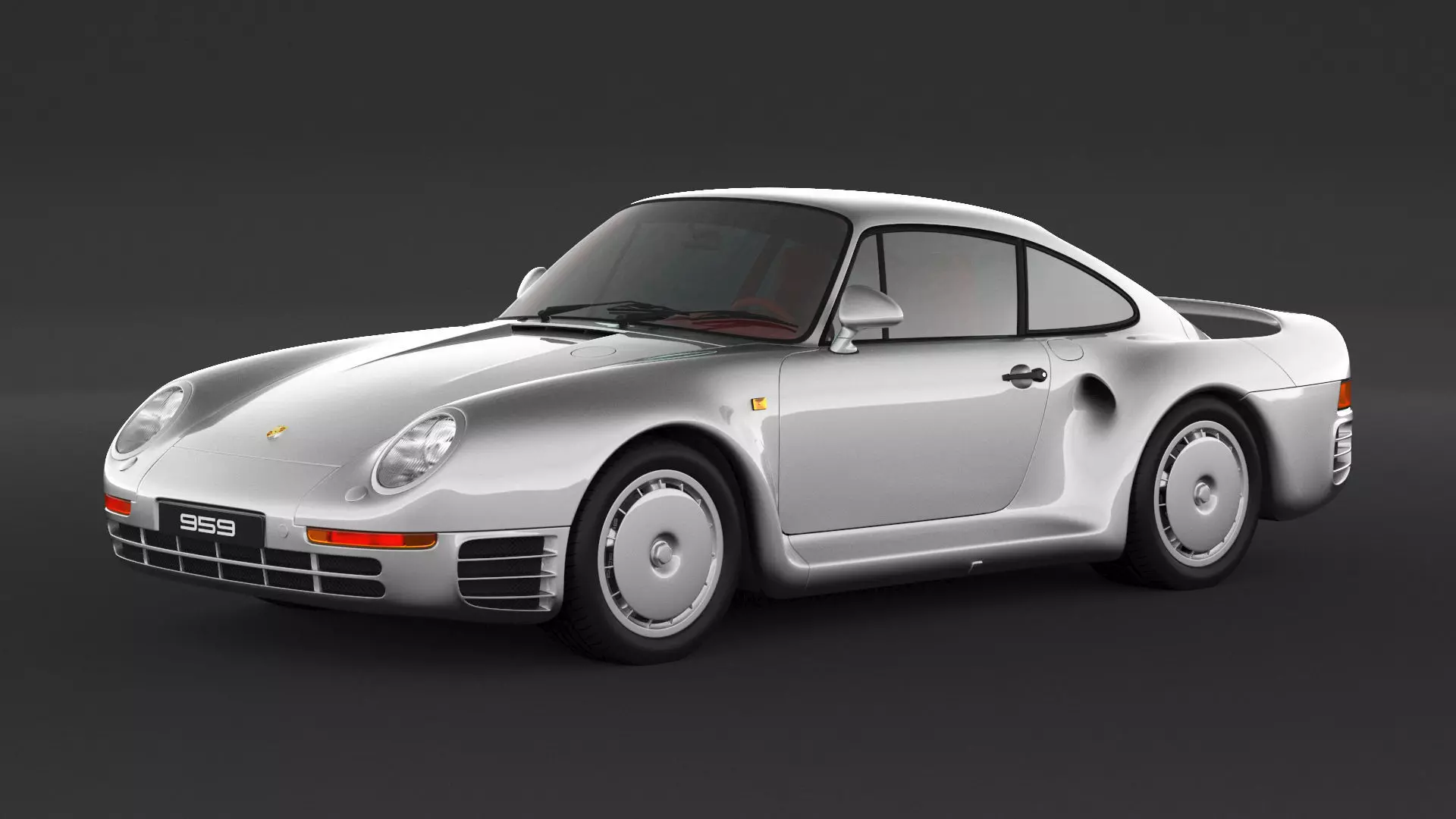 Porsche 959 3D model_0