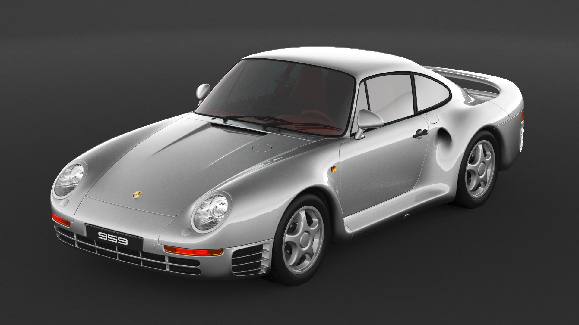 Porsche 959 3D model_6
