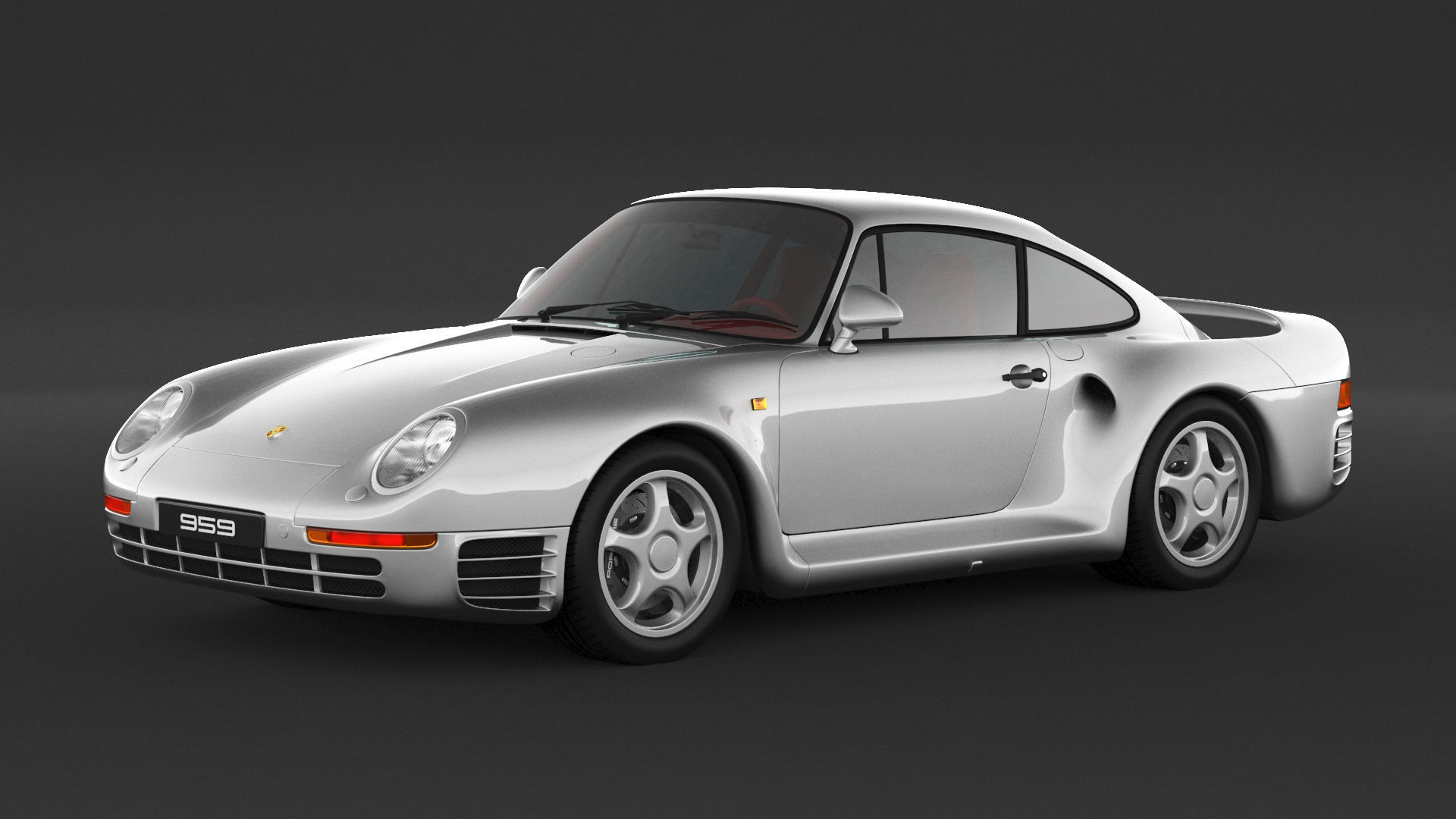 Porsche 959 3D model_1