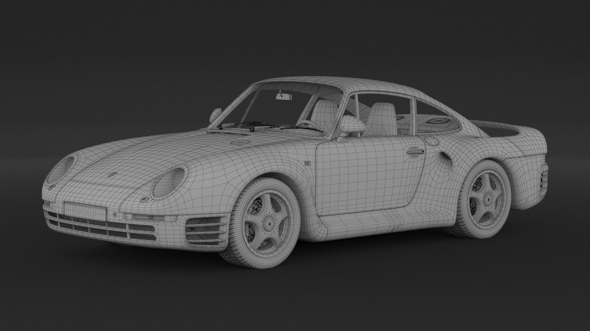 Porsche 959 3D model_8