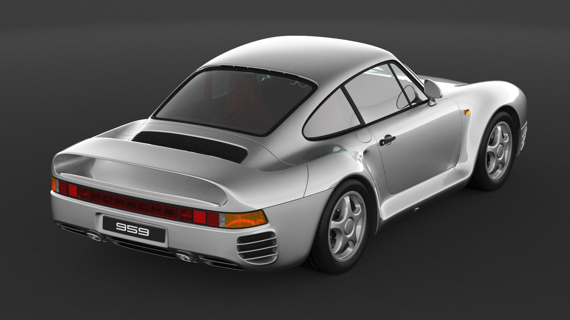 Porsche 959 3D model_7