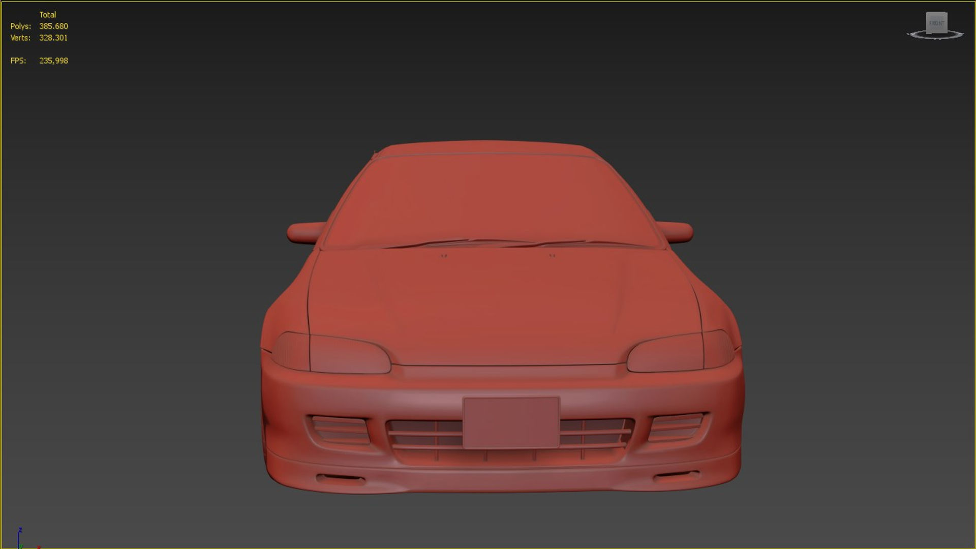 Honda Civic Spoon Sports 3D model_13