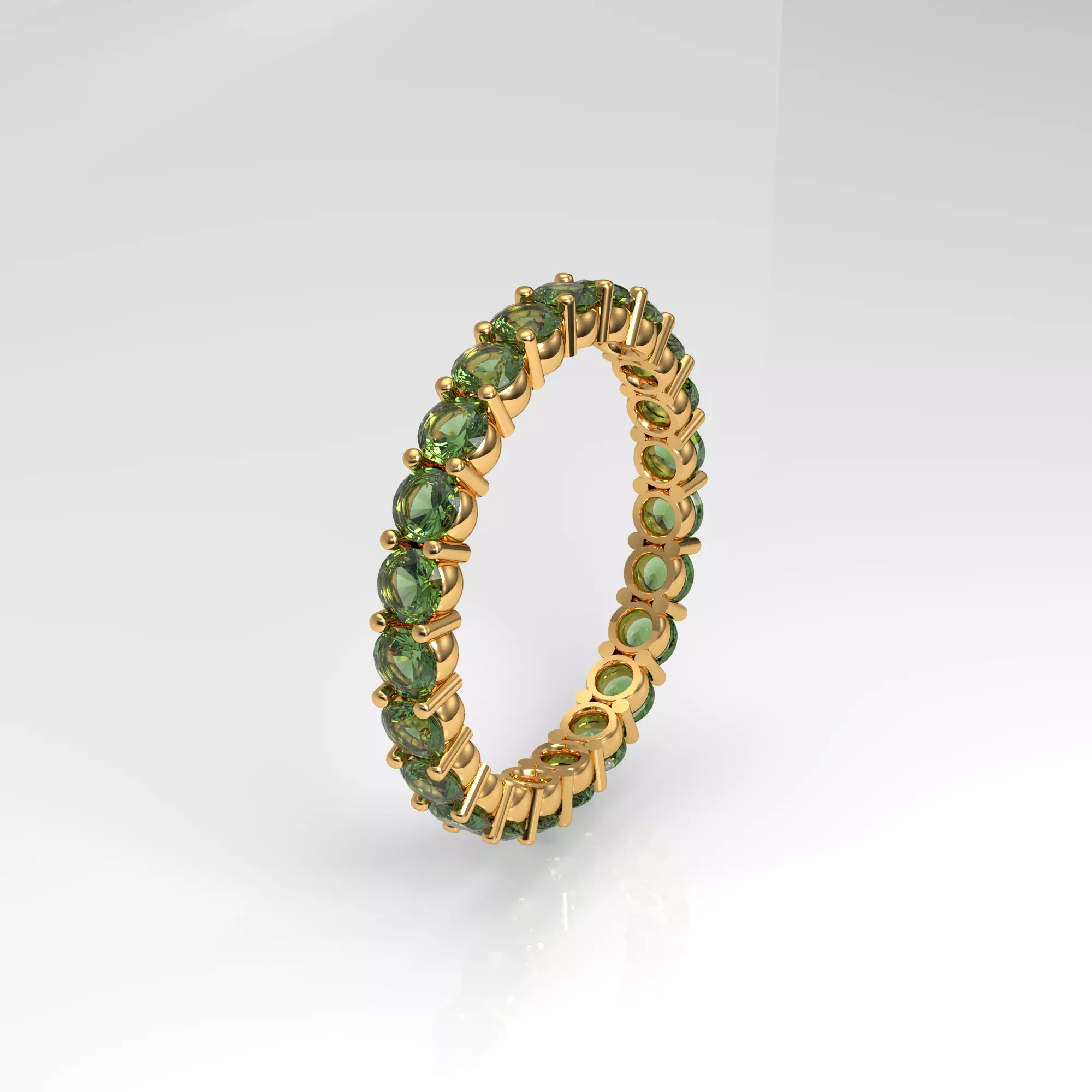 Eternity ring Size 8 EU 3D print model_0