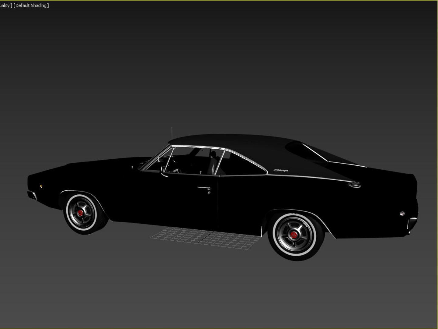 1968 Dodge Charger RT 3D model_15