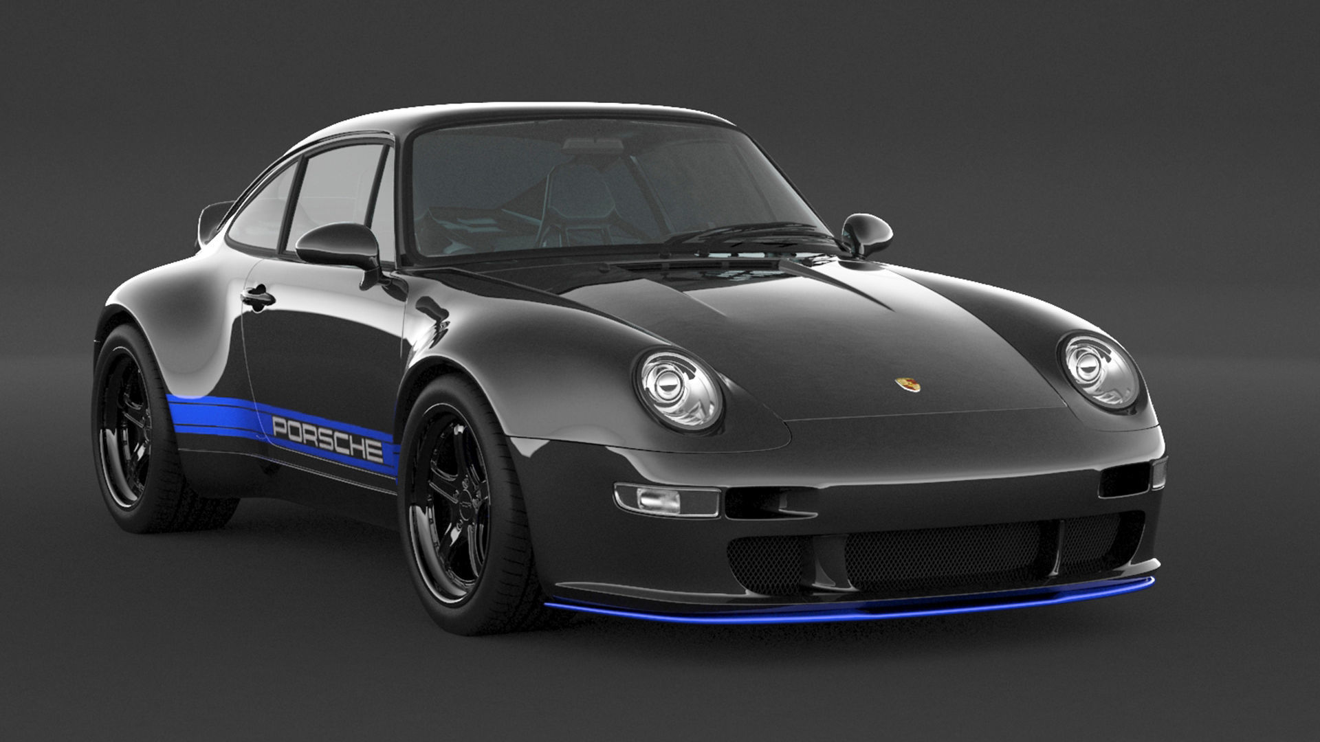 Porsche 993 Gunther Werks 400R 3D model_2